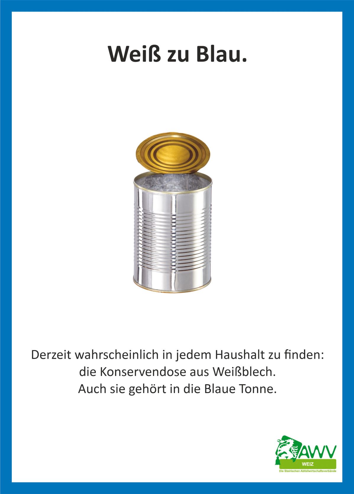 Weiß zu blau Weiß zu blau