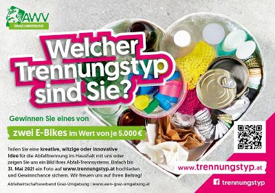 Kurzbeschreibung des Gewinnspiels "Welcher Trennungstyp sind Sie"