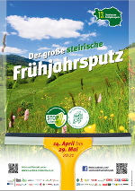 Plakat Frühjahrsputz