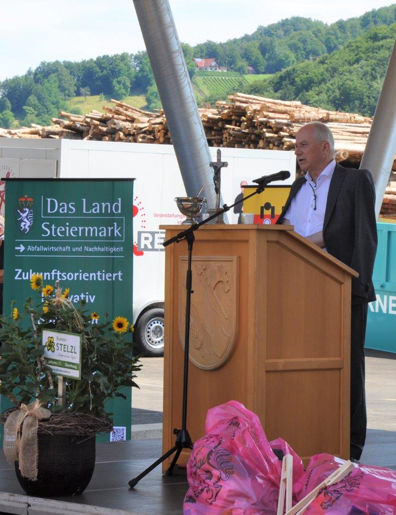 Abschlussveranstaltung beim Ressourcenpark St. Johann im Saggautal