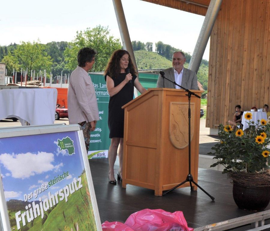 Abschlussveranstaltung beim Ressourcenpark St. Johann im Saggautal