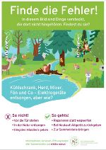 Finde die Fehler Bild 1 © Elektrogerätekoordinierungsstelle