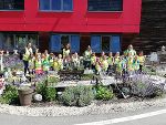 Kindergartenkinder besuchen das ASZ Leoben © AWV Leoben