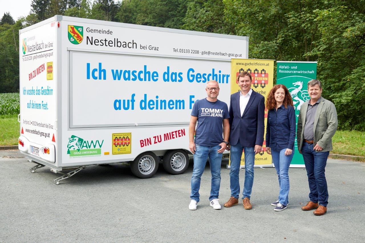 Geschirrwaschmobil in Nestelbach bei Graz