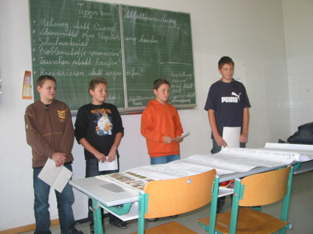 Umweltwoche in der Hauptschule Feldkirchen