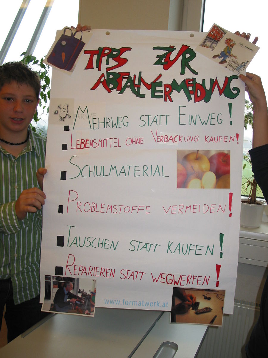 Umweltwoche in der Hauptschule Feldkirchen