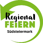 Das Bild zeigt das Regional Feiern Logo