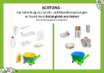 ACHTUNG: Sammlung von Leicht- und Metallverpackungen bleibt wie gehabt! © AWV Weiz