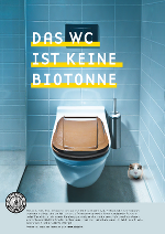 Das WC ist keine Biotonne