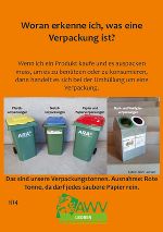 Woran erkenne ich eine Verpackung? © AWV Leoben