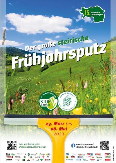 Poster Steirischer Frühjahrsputz