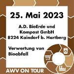 AWV ON TOUR im Mai - BioErde - auf den Spuren von Bioabfall!