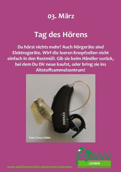 Tag des Hörens