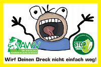 Wirf deinen Dreck nicht einfach weg!