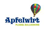 Logo: Apfelwirt Flaggl Balooning. (UnterstützerIn des großen Steirischen Frühjahrsputzes)