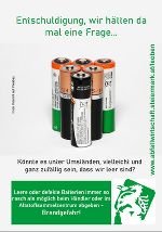 Batterien- und Akku-Serie Deckblatt