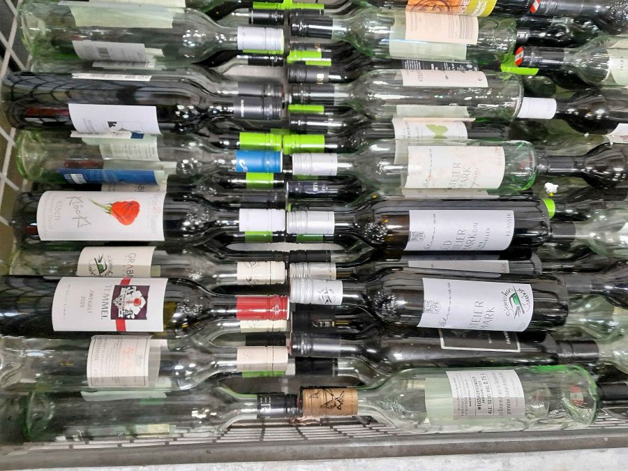 Steiermark Weinflaschen