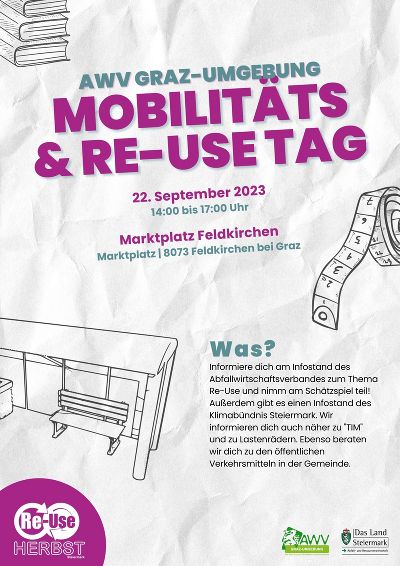 Mobilitäts- und Re-Use Tag Feldkirchen bei Graz