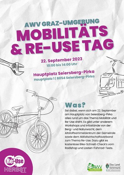 Mobilitäts- und Re-Use Tag Seiersberg-Pirka