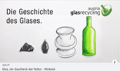 Geschichte des Glases Titelbild - Bitte anklicken