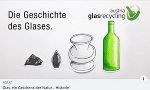 Geschichte des Glases Titelbild - Bitte anklicken © AGR