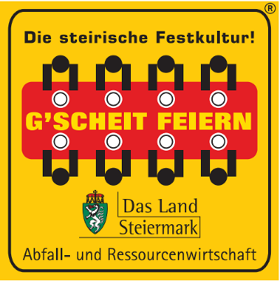 Logo G''scheit feiern