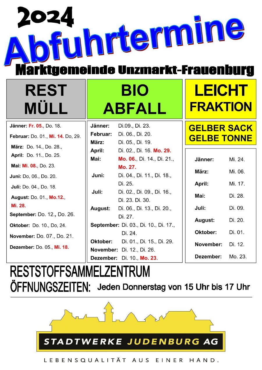 Unzmarkt-Frauenburg
