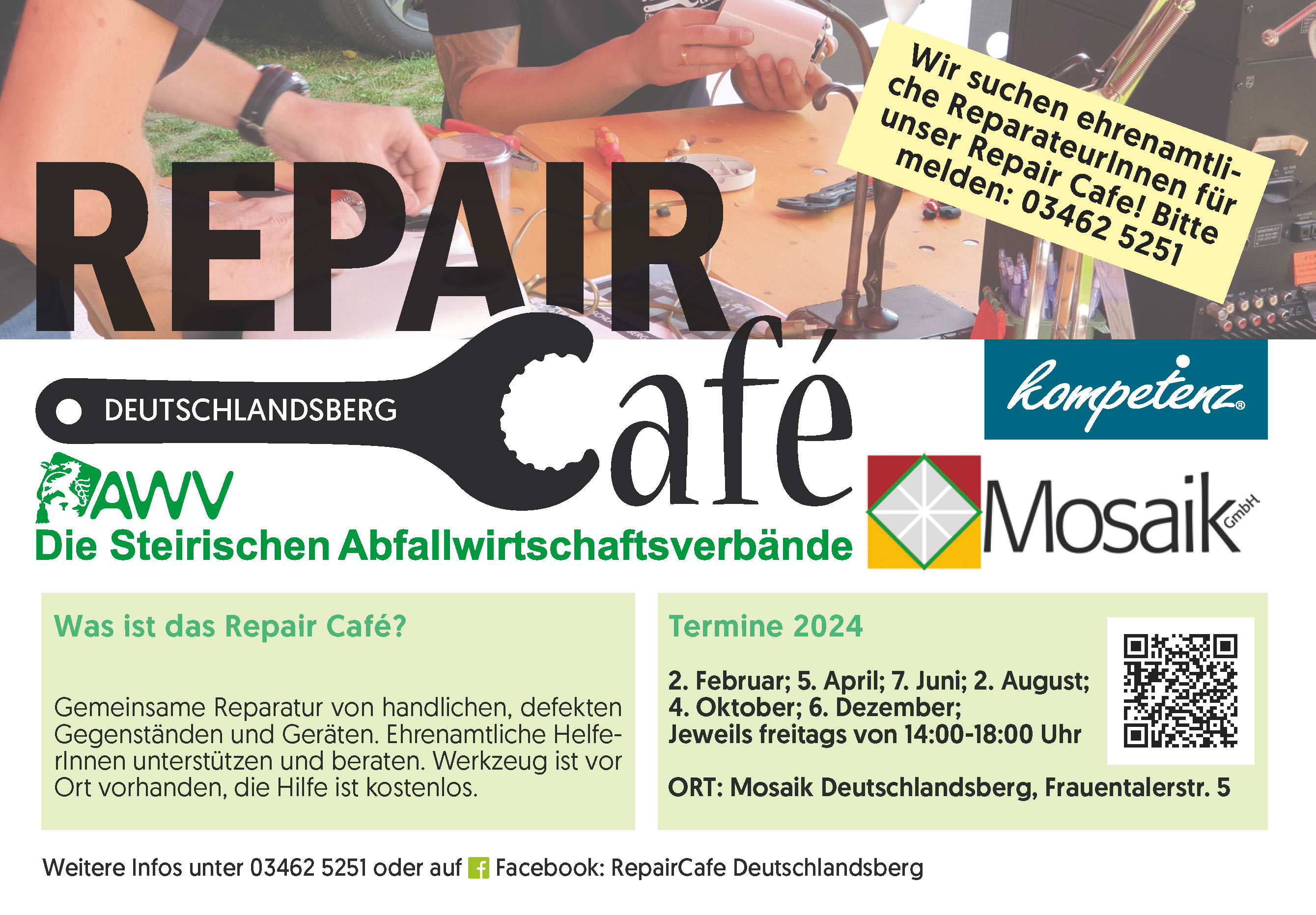 Repair Cafe Deutschlandsberg 2024