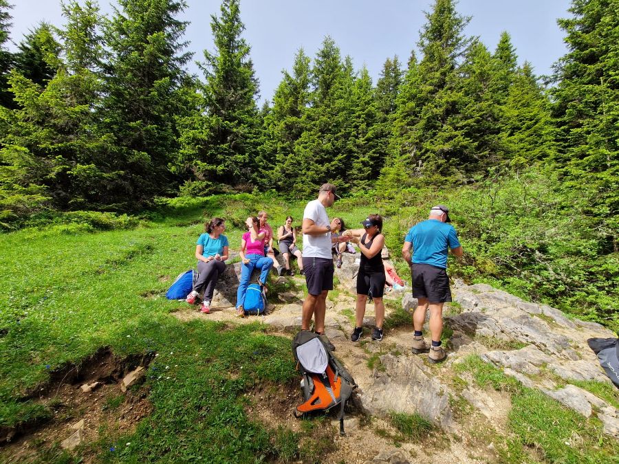 Wanderung zum Wilden Loch Wanderung zum Wilden Loch