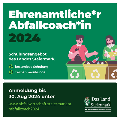 Ehrenamtlicher Abfallcoach