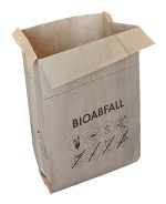 Papiersack für die Sammlung von Biomüll © AWV GU