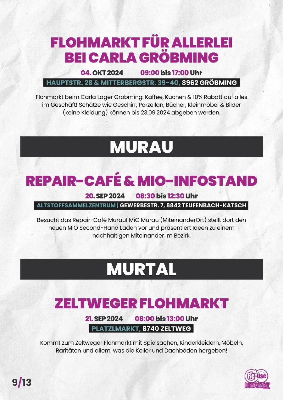 Seite 9_ Programm Re-Use Herbst Steiermark 2024