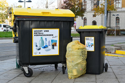 Gelbe Tonne © Österreich sammelt Gelbe Tonne