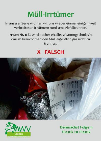 Müllirrtümer Titel